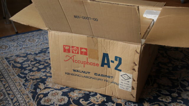 A-2 wood case box